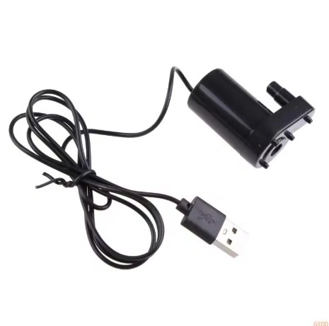 1pz pompa aria USB acquario mini ossigeno idroponica fontana compatta