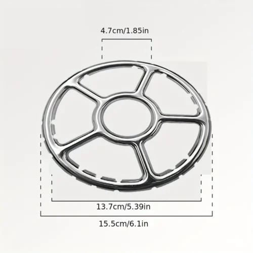 1pz supporto fornello gas metallo robusto antiscivolo sicurezza base