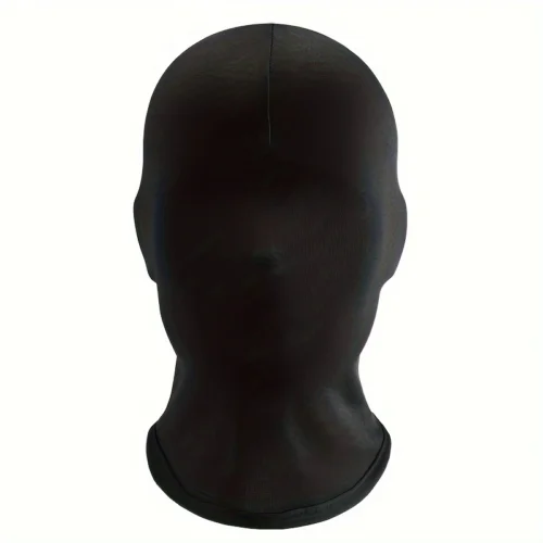 Maschera sportiva lycra nera faccia intera lavabile cosplay party