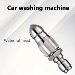 Ugello tubo flessibile getto acqua alta pressione 1/4 5000PSI scarico auto