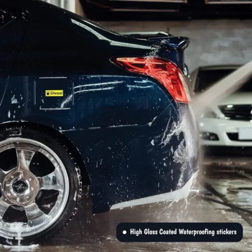 5pz adesivi diesel auto serbatoio carburante adesivo impermeabile vinile