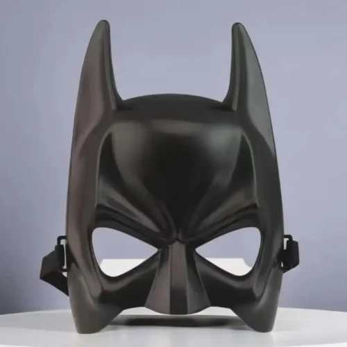 Maschera Batman WB halloween cosplay plastica resistente accessorio festa