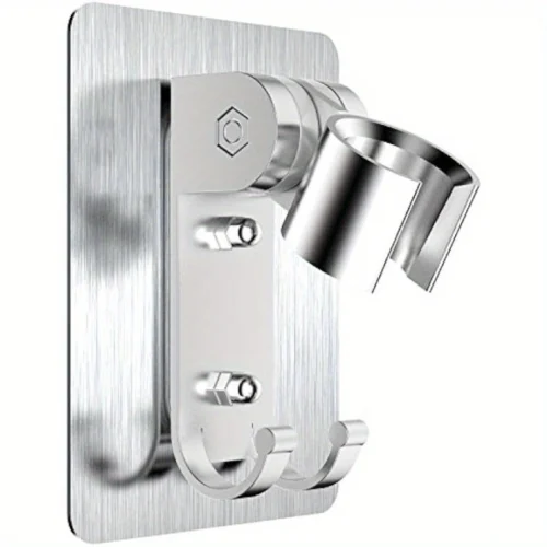 761-1.webp Supporto testa doccia parete regolabile adesivo forte metallo ventosa