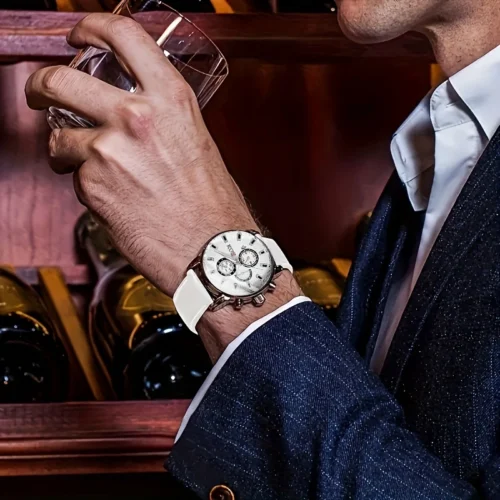 1x orologio quarzo unisex moda design nuovo batteria