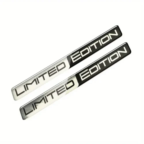 2pz adesivi 3D nero carrozzeria edizione limitata auto moto bici