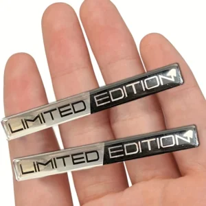 2pz adesivi 3D nero carrozzeria edizione limitata auto moto bici