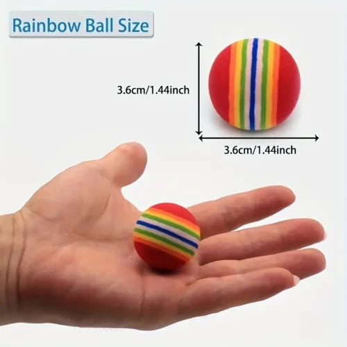 20pz palline gioco gatti sferiche colorate animali domestici divertenti