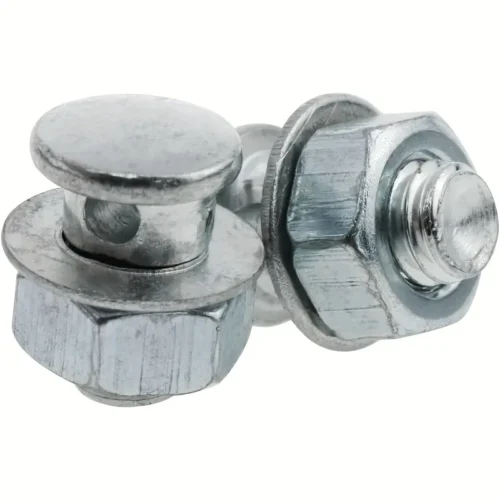 6pz morsetti regolatori cavo freno bici moto dado blocco acciaio argento