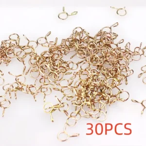 30pz morsetti molla tubi carburante 8mm moto scooter ATV acciaio