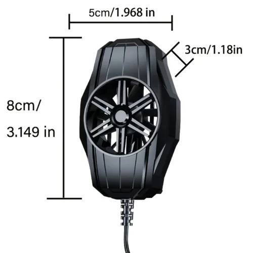 Raffreddatore telefono universale USB raffreddamento rapido silenzioso gioco