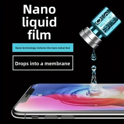 Film nano liquido nero telefono rivestimento impermeabile schermo protezione
