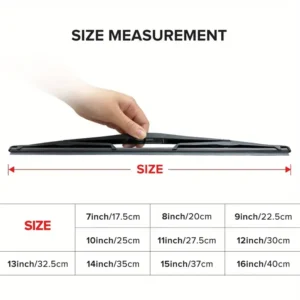 Terminale tergicristallo 30,48cm per Peugeot 3008 Mk2 2017-2021 posteriore