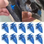 10x clip rifinitura plastica blu archi ruota LR027255 per Land Rover Evoque