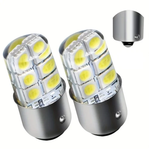 814-1.webp 2pz luci posteriori auto LED freno retromarcia 1156 Ba15s P21W G18 alta luce