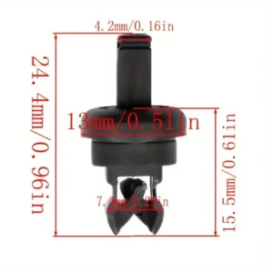 2x clip ripiano confezioni griglia 79916JD00A per Nissan Qashqai Clio Megane