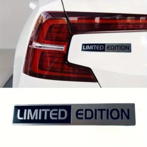 1pz adesivo limited edition cromato auto sticker universale edizione limitata
