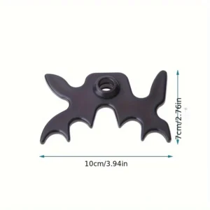 Porta stecca biliardo snooker supporto asta croce accessori corna cervo