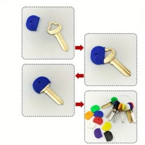 Set 7pz coperture colorate elastiche chiavi presa protettiva resistente