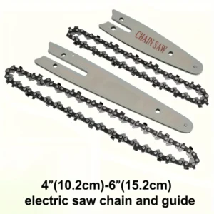 Guida catena 10.16cm sega mano potatura accessori giardino motosega litio