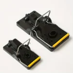 1pz trappola topi riutilizzabile ABS molla controllo parassiti facile settaggio