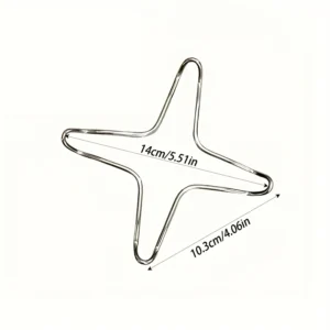 2pz supporto bruciatore gas acciaio inox portapentola moka alta temperatura