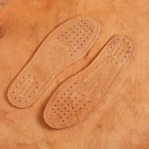 Soletta pelle 41 traspirante assorbente sudore antiodore scarpe scarponi