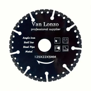 Disco taglio diamante 125mm acciaio metallo pietra cemento marmo ferro