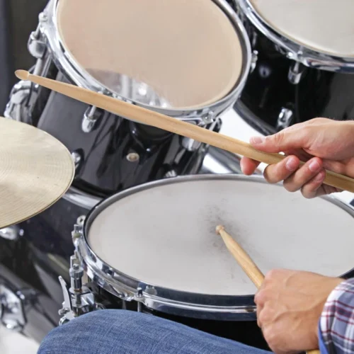 1paio bacchette batteria Mumulo 5A acero adulti principianti classiche