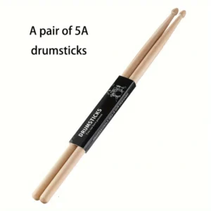 1paio bacchette batteria Mumulo 5A acero adulti principianti classiche