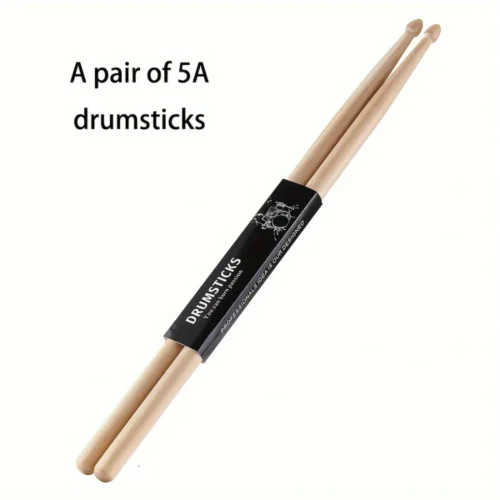 1paio bacchette batteria Mumulo 5A acero adulti principianti classiche