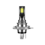 Lampadina LED H4 9003 HB2 21 SMD 6000K Luce Bianca Auto Moto Fari