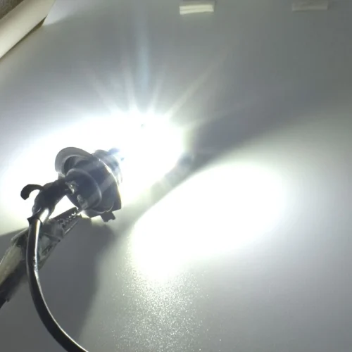 874-0.webp 1x lampadina LED H7 CSP 3570 2SMD bianca fari auto anabbaglianti 6000K spot