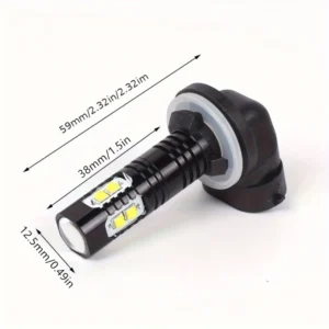 1x LED 881 886 894 50W 6000K super white nebbia DRL luce guida universale