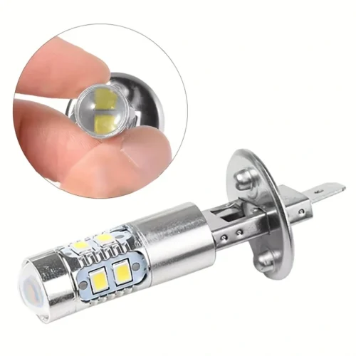 1x H1 LED auto 50W fari conversione bianca 6500K super luminosa alta bassa