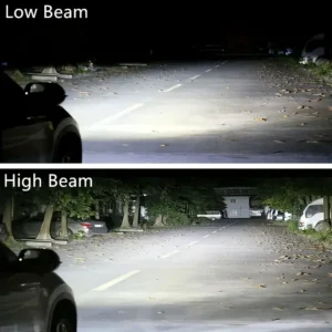 1x faro LED H4 super bianchi 6000-6500K 4000lm anabbagliante abbagliante 12V