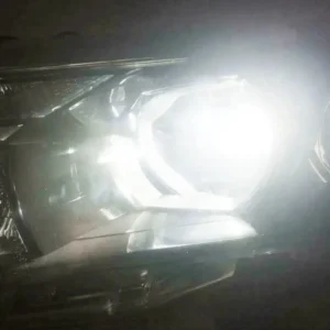 1x luci antinebbia H1 100W 20SMD LED 3000+ lumen lampadina DRL bianca auto