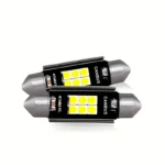 2x fari segnalazione LED 3030 41mm decodifica rapida targa porta 12V auto