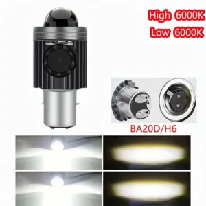 Heyword lampadina LED moto H6 super luminosa 12-80V raffreddamento alluminio