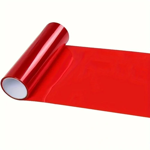 Pellicola fari rossa auto moto elettrica protettiva antigraffio cambio colore