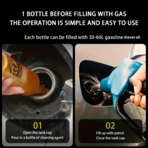 Rimozione polvere catalizzatore auto 120ml acceleratore sensore emissioni motore