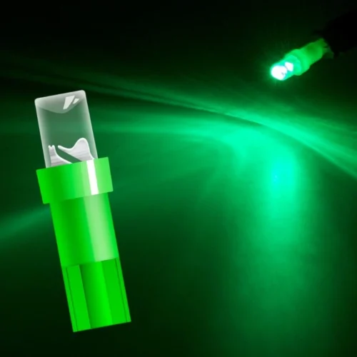 899-0.webp 10pz T5 LED cruscotto auto 74 73 286 verde pannello tachimetro lampadine cuneo