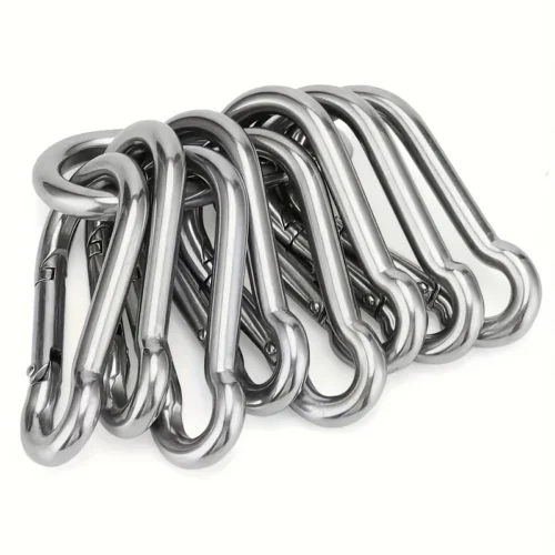 12pz fibbie zucca argento lega alluminio resistente sport zaini accessori