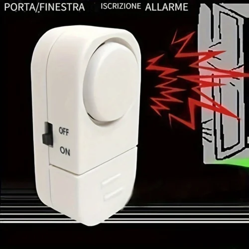 Sistema allarme casa wireless sensore magnetico facile installazione protezione