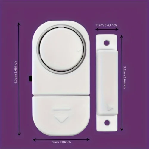 Sistema allarme casa wireless sensore magnetico facile installazione protezione