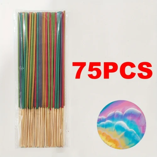 75 bastoncini profumo 22cm vaniglia lemongrass gelsomino sangue drago menta