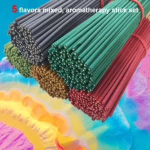 75 bastoncini profumo 22cm vaniglia lemongrass gelsomino sangue drago menta