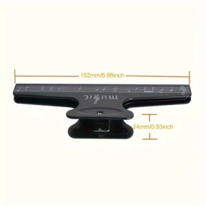 Clip musicale spartiti libri cartelle fissaggio fogli note strumenti musica