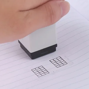 Timbro accordi chitarra ukulele stampa senza inchiostro plastica resistente