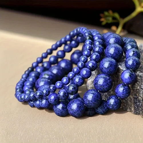 Bracciale lapis 8mm elastico fortuna amore denaro regalo uomo donna