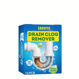 12pz tamponi rimozione ostruzioni scarico tubi cucina bagno biodegradabili